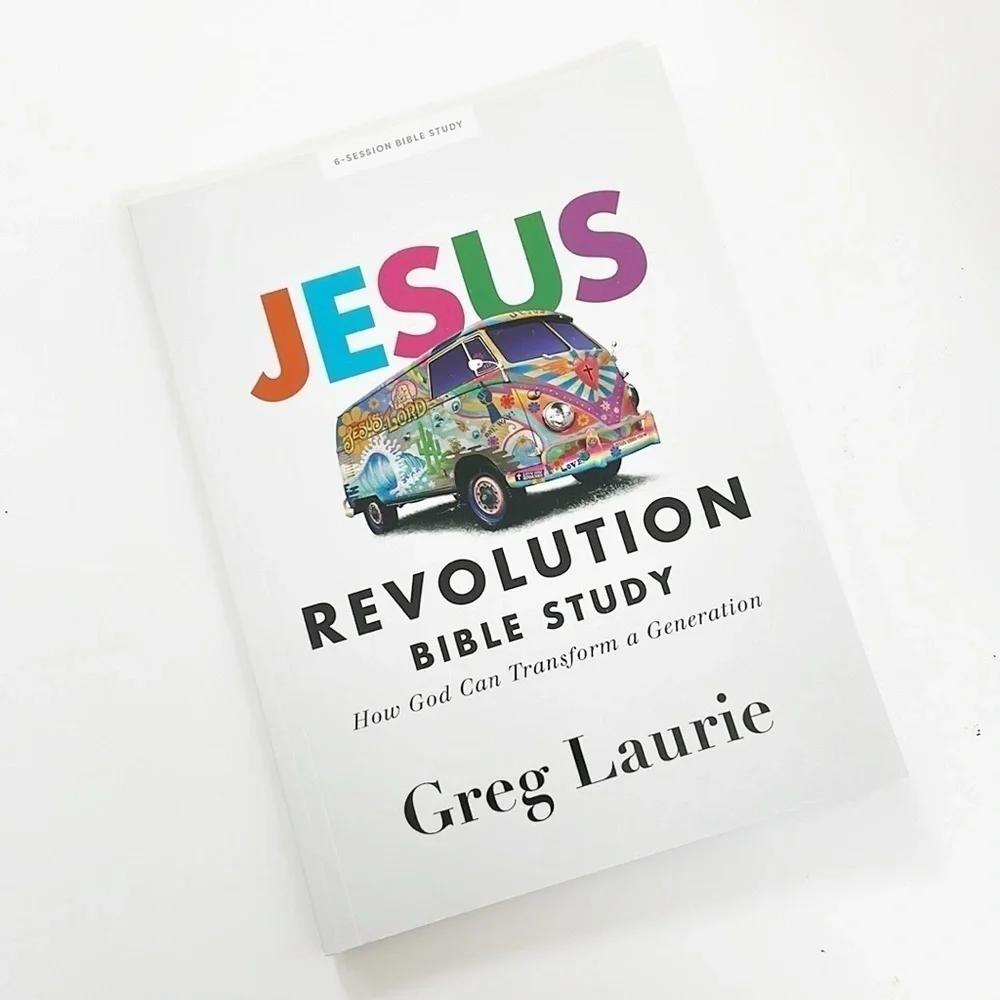 Jesus Revolution Bible Study by Greg Laurie paperback book